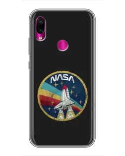 Чехол для Xiaomi Redmi Note 7 с картинкой «NASA — эмблема миссии» Чехол для Xiaomi Redmi Note 7 с картинкой «NASA — эмблема миссии»