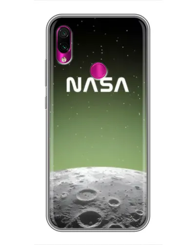 Чехол для Xiaomi Redmi Note 7 с картинкой «NASA — лунный градиент»