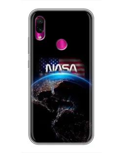 Чехол для Xiaomi Redmi Note 7 с картинкой «Земля из космоса NASA» Чехол для Xiaomi Redmi Note 7 с картинкой «Земля из космоса NASA»