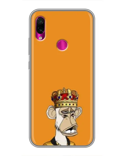 Чехол для Xiaomi Redmi Note 7 с картинкой «Золотая обезьяна Bored Ape» Чехол для Xiaomi Redmi Note 7 с картинкой «Золотая обезьяна Bored Ape»