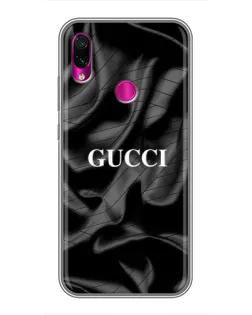 Чохол для Xiaomi Redmi Note 7 з картинкою «Gucci — шовкові хвилі»