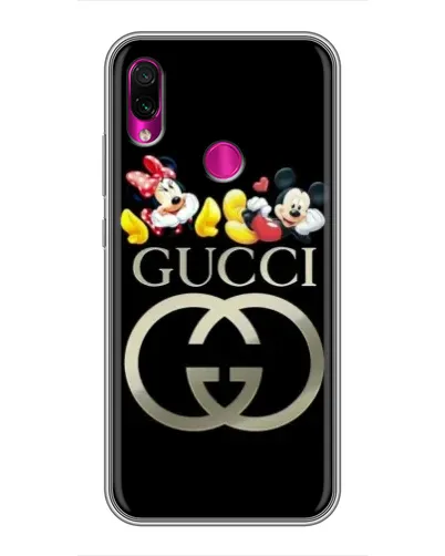 Чохол для Xiaomi Redmi Note 7 з картинкою «Gucci — герої Disney»
