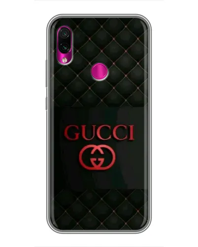 Чохол для Xiaomi Redmi Note 7 з картинкою «Gucci — стьобаний чорний»