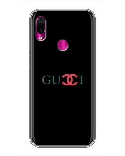 Чохол для Xiaomi Redmi Note 7 з картинкою «Gucci — червоний градієнт»