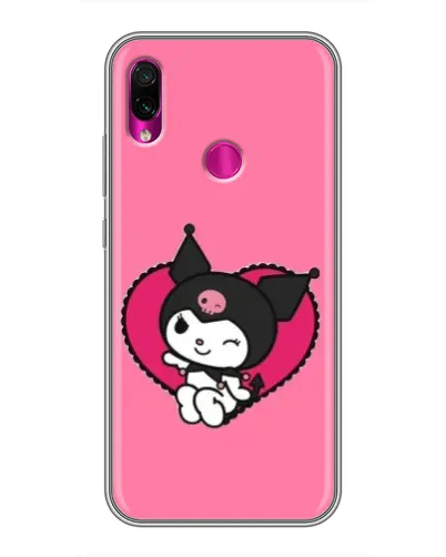 Чохол для Xiaomi Redmi Note 7 з картинкою «Kuromi — любов у серці» Чохол для Xiaomi Redmi Note 7 з картинкою «Kuromi — любов у серці»