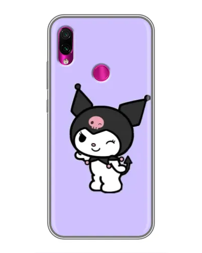Чохол для Xiaomi Redmi Note 7 з картинкою «Класична Kuromi» Чохол для Xiaomi Redmi Note 7 з картинкою «Класична Kuromi»