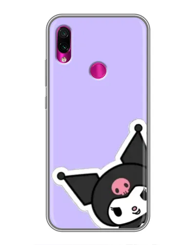 Чохол для Xiaomi Redmi Note 7 з картинкою «Кумедна Kuromi» Чохол для Xiaomi Redmi Note 7 з картинкою «Кумедна Kuromi»
