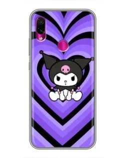 Чохол для Xiaomi Redmi Note 7 з картинкою «Kuromi та фіолетові серця» Чохол для Xiaomi Redmi Note 7 з картинкою «Kuromi та фіолетові серця»