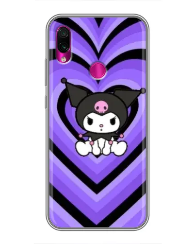 Чохол для Xiaomi Redmi Note 7 з картинкою «Kuromi та фіолетові серця» Чохол для Xiaomi Redmi Note 7 з картинкою «Kuromi та фіолетові серця»