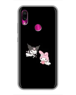 Чохол для Xiaomi Redmi Note 7 з картинкою «My Melody та Kuromi» Чохол для Xiaomi Redmi Note 7 з картинкою «My Melody та Kuromi»