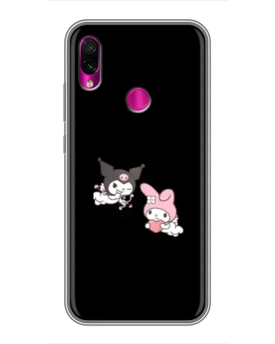 Чохол для Xiaomi Redmi Note 7 з картинкою «My Melody та Kuromi» Чохол для Xiaomi Redmi Note 7 з картинкою «My Melody та Kuromi»