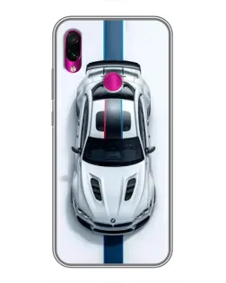 Чохол для Xiaomi Redmi Note 7 з картинкою «Вид зверху — BMW M»