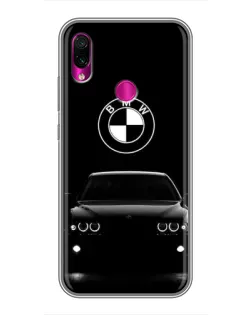 Чохол для Xiaomi Redmi Note 7 з картинкою «BMW — погляд з темряви»