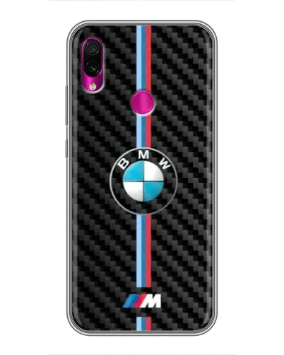 Чохол для Xiaomi Redmi Note 7 з картинкою «Емблема BMW та карбон» Чохол для Xiaomi Redmi Note 7 з картинкою «Емблема BMW та карбон»