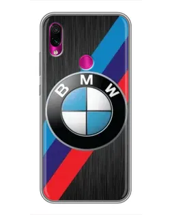 Чохол для Xiaomi Redmi Note 7 з картинкою «BMW M-stripes стиль»