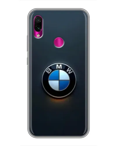 Чохол для Xiaomi Redmi Note 7 з картинкою «Логотип BMW — мінімалізм» Чохол для Xiaomi Redmi Note 7 з картинкою «Логотип BMW — мінімалізм»