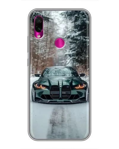 Чохол для Xiaomi Redmi Note 7 з картинкою «BMW у зимовому лісі» Чохол для Xiaomi Redmi Note 7 з картинкою «BMW у зимовому лісі»