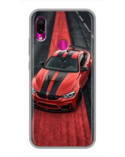 Чохол для Xiaomi Redmi Note 7 з картинкою «BMW на червоній доріжці» Чохол для Xiaomi Redmi Note 7 з картинкою «BMW на червоній доріжці»