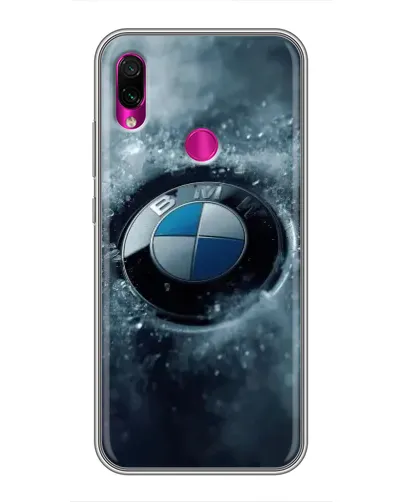 Чехол для Xiaomi Redmi Note 7 с картинкой «Логотип BMW — лед» Чехол для Xiaomi Redmi Note 7 с картинкой «Логотип BMW — лед»