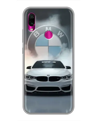 Чохол для Xiaomi Redmi Note 7 з картинкою «BMW в білому диму» Чохол для Xiaomi Redmi Note 7 з картинкою «BMW в білому диму»