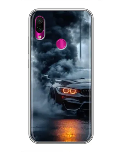 Чехол для Xiaomi Redmi Note 7 с картинкой «BMW M-Power — абстракция» Чехол для Xiaomi Redmi Note 7 с картинкой «BMW M-Power — абстракция»