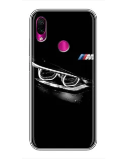 Чохол для Xiaomi Redmi Note 7 з картинкою «BMW — погляд тигра»