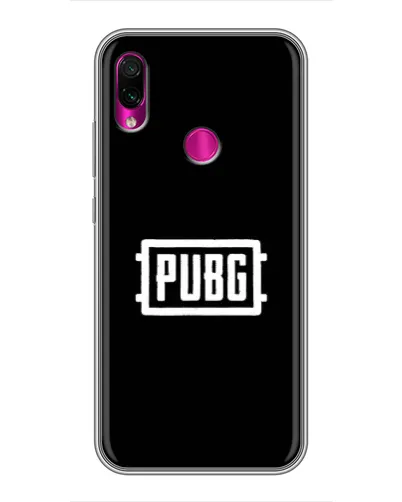 Чохол для Xiaomi Redmi Note 7 з картинкою «Лого BMW — металевий блиск»