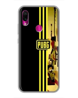 Чохол для Xiaomi Redmi Note 7 з картинкою «PUBG — камуфляжний шолом»