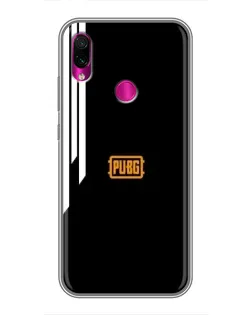 Чохол для Xiaomi Redmi Note 7 з картинкою «PUBG — вертикальні лінії»