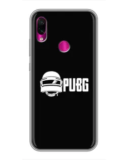 Чохол для Xiaomi Redmi Note 7 з картинкою «PUBG — класичний лого»