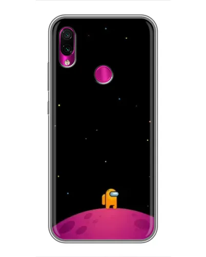 Чехол для Xiaomi Redmi Note 7 с картинкой «Одинокий герой на планете» Чехол для Xiaomi Redmi Note 7 с картинкой «Одинокий герой на планете»