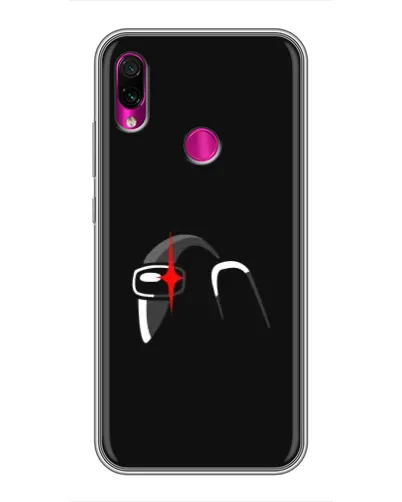 Чехол для Xiaomi Redmi Note 7 с картинкой «Among Us шлем» Чехол для Xiaomi Redmi Note 7 с картинкой «Among Us шлем»