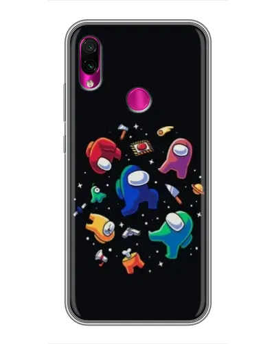 Чехол для Xiaomi Redmi Note 7 с картинкой «Among Us космос» Чехол для Xiaomi Redmi Note 7 с картинкой «Among Us космос»