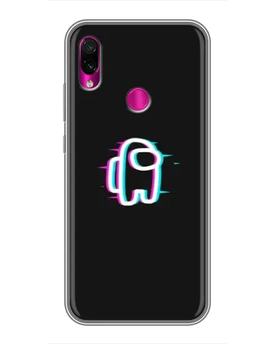 Чехол для Xiaomi Redmi Note 7 с картинкой «Among Us неон» Чехол для Xiaomi Redmi Note 7 с картинкой «Among Us неон»