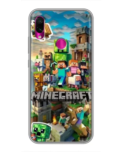 Чохол для Xiaomi Redmi Note 7 з картинкою «Замок Minecraft» Чохол для Xiaomi Redmi Note 7 з картинкою «Замок Minecraft»