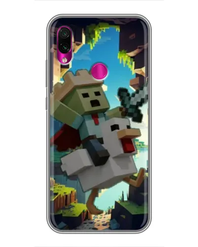 Чохол для Xiaomi Redmi Note 7 з картинкою «Стів та гусь» Чохол для Xiaomi Redmi Note 7 з картинкою «Стів та гусь»