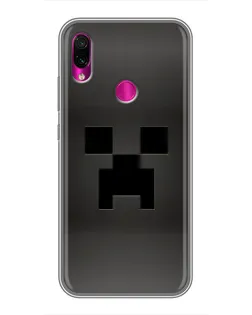 Чохол для Xiaomi Redmi Note 7 з картинкою «Чорний кріпер градієнт»