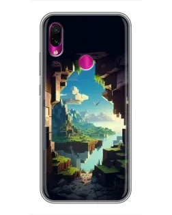 Чохол для Xiaomi Redmi Note 7 з картинкою «Вид з печери»