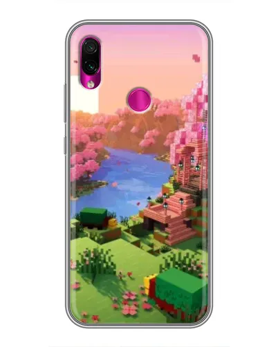Чохол для Xiaomi Redmi Note 7 з картинкою «Рожеве дерево Minecraft» Чохол для Xiaomi Redmi Note 7 з картинкою «Рожеве дерево Minecraft»