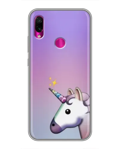 Чохол для Xiaomi Redmi Note 7 з картинкою «Єдиноріг градієнт» Чохол для Xiaomi Redmi Note 7 з картинкою «Єдиноріг градієнт»