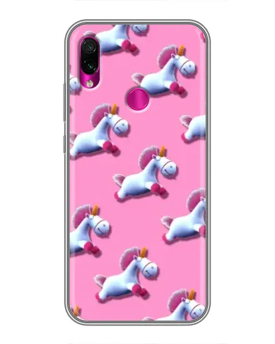 Чохол для Xiaomi Redmi Note 7 з картинкою «Єдинороги на рожевому» Чохол для Xiaomi Redmi Note 7 з картинкою «Єдинороги на рожевому»