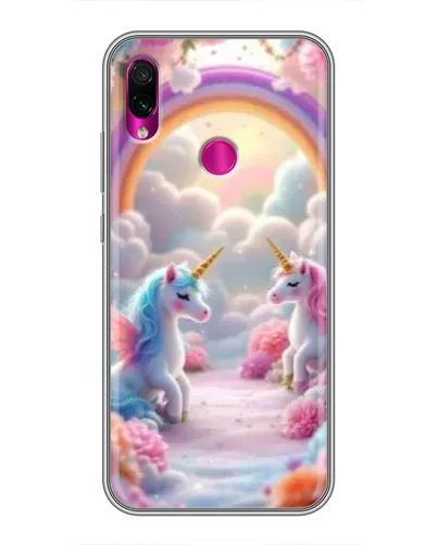 Чохол для Xiaomi Redmi Note 7 з картинкою «Веселка і єдинороги» Чохол для Xiaomi Redmi Note 7 з картинкою «Веселка і єдинороги»
