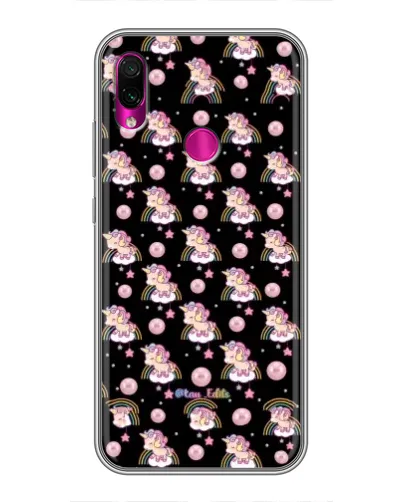 Чохол для Xiaomi Redmi Note 7 з картинкою «Magic Unicorn паттерн» Чохол для Xiaomi Redmi Note 7 з картинкою «Magic Unicorn паттерн»