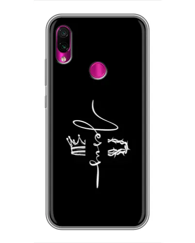Чохол для Xiaomi Redmi Note 7 з картинкою «Король Слави Jesus» Чохол для Xiaomi Redmi Note 7 з картинкою «Король Слави Jesus»