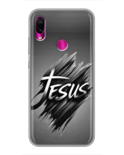 Чохол для Xiaomi Redmi Note 7 з картинкою «Напис Jesus Graffiti»