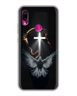 Чохол для Xiaomi Redmi Note 7 з картинкою «Голуб та Світло»