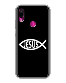 Чохол для Xiaomi Redmi Note 7 з картинкою «Класичний Jesus»