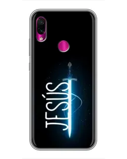 Чохол для Xiaomi Redmi Note 7 з картинкою «Меч Духа Jesus»