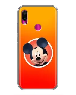 Чехол для Xiaomi Redmi Note 7 с картинкой «Mickey в круге» Чехол для Xiaomi Redmi Note 7 с картинкой «Mickey в круге»