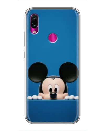 Чохол для Xiaomi Redmi Note 7 з картинкою «Міккі виглядає» Чохол для Xiaomi Redmi Note 7 з картинкою «Міккі виглядає»